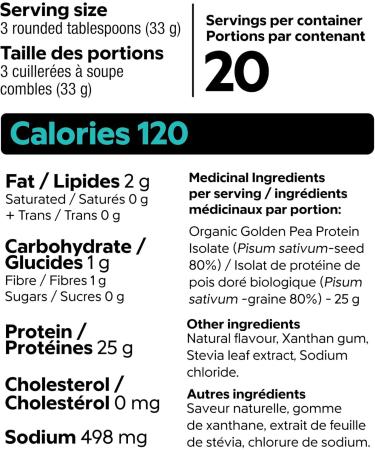 Thrive PlantCo. Vegan Protein Powder | 25g Organic Golden Pea Isolate Protein | Dairy Free Gluten Free Soy Free Sugar Free Naturally Flavoured | 20 Servings (Cookie Crumble) Cookie Crumble 20 Servings (Pack of 1) - Buy Online on GoSupps.com