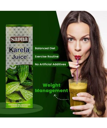 Karela Juice - Bitter Gourd Juice 750ml: Natural Aid for Sugar Control Immunity Boost and Digestive Wellness No Sugar or Artificial Colors Herbal Formula for Diabetes Care Karela (Bitter Gourd ) Juice - Buy Online on GoSupps.com
