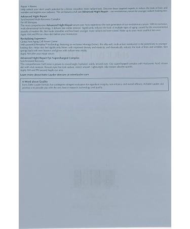 Estee Lauder Radiant Skin Repair and Renew - Luxurious Skincare Solution - Buy Online on GoSupps.com