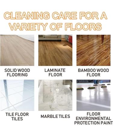 Probablei Multi-Purpose Floor Cleaner Powerful Decontamination Floor Cleaner Wood Floor Cleaner and Polish Liquid for Wood Tile Floors (3PCS) - Buy Online on GoSupps.com