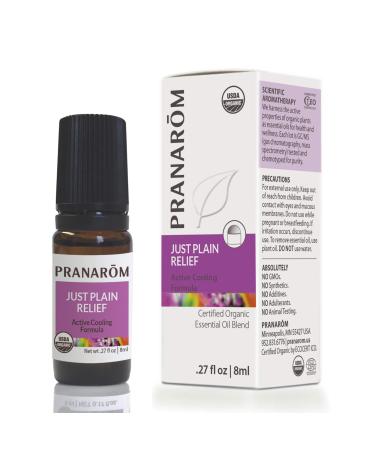 Pranarom Essential Oil Just Plain Relief .27 fl oz (8 ml) - Buy Online on GoSupps.com