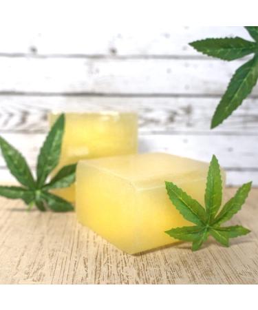 Hemp Seed Oil Melt and Pour Soap Base - 2lb Natural Cosmetic Grade Bar for DIY Skincare - Buy Online on GoSupps.com