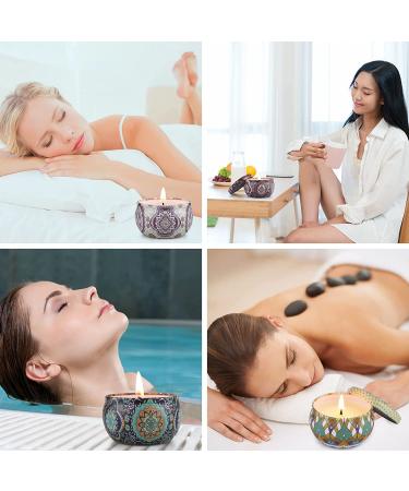 8 Pack Scented Candles for Women - Ideal for Home, Meditation, Yoga, and Gifts - Retro 2.5oz Set for Birthday, Mother's Day - Buy Online on GoSupps.com