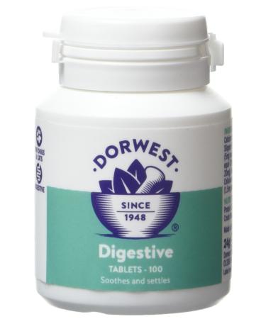 Dorwest Herbs Digestive Supplement Tablets for Dogs and Cats 100 Tablets