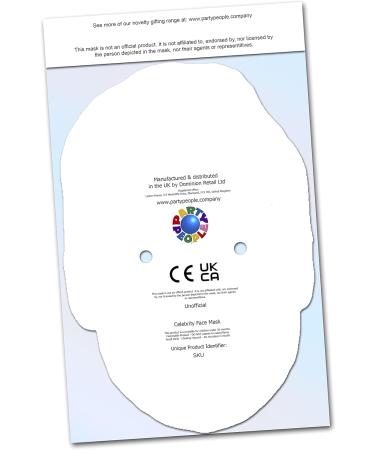 SIX Pack - Queen Philip Charles Camilla William Kate - Royal Family Coronation Face Mask - Ready to Wear - Six Pack A 6 Pack - Queen philip charles camilla william kate - Buy Online on GoSupps.com