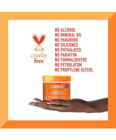 Cantu Moisturizing Twist & Lock Gel with Shea Butter 13 oz - For Natural Hair (Packaging May Vary) - Buy Online on GoSupps.com
