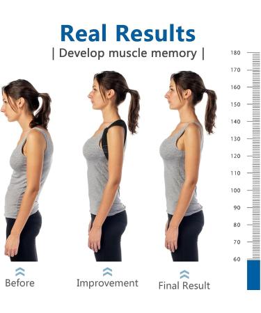 Intelligent Posture Corrector for Women & Men | Adjustable Vibration Reminder & Memory Support for Back Posture Correction - Buy Online on GoSupps.com