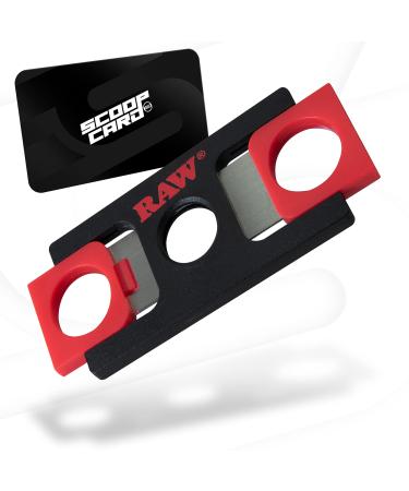 RAW Cone Cutter Designed Pre-Rolled Cones - Sharpened Blades Angled for Clean Smooth Cutting - Guillotine Styled Double Cut Blade Design