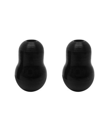 LUFOX Silicone Ear Tips for Littmann Stethoscope - 2 Pairs Black Earbud Replacement - Buy Online on GoSupps.com