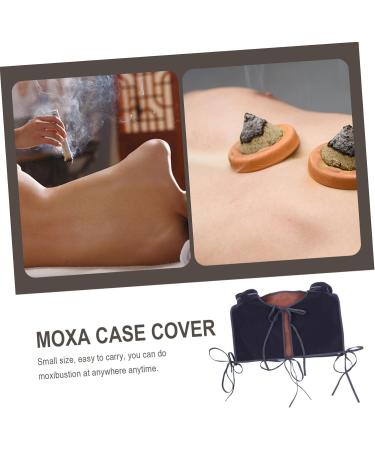 Shop Homsfou Moxibustion Box - Smoke-Free Cotton Covers & Moxa Sieve for Neck & Shoulders - Buy Online on GoSupps.com