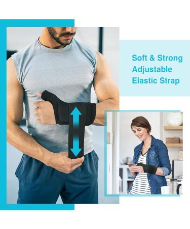Tolaccea Thumb Wrist Ice Pack - Hot & Cold Therapy for Pain Relief, Arthritis, Carpal Tunnel, Injuries - Reusable Soft Gel Pack - Buy Online on GoSupps.com