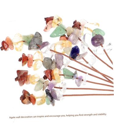 ABOOFAN Home Decor Retro Decor Gemstone Wall Pendant Funny Pendant Wall Art Charm G13 Crystal Gravel Arc - Buy Online on GoSupps.com