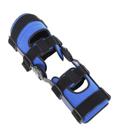 Breathable Adjustable Knee Brace for Meniscus Support - Non-Slip Leg Fixed Orthosis Immobilizer (Left - Buy Online on GoSupps.com