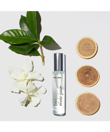 By Rosie Jane Fragrance Oil (Dylan) - Clean Fragrance for Women - Notes of Cedar Frankincense & White Musk - Paraben-Free Vegan Cruelty-Free Phthalate-Free (7.5ml) Dylan (Cedar) - Buy Online on GoSupps.com