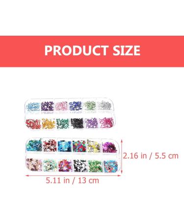minkissy 1 Set Nail Art Accessories Nail Sequins Creative Nail Accessory Crystal Nail Decal Female Manicure Supply Nail Decorations for Nail Art Cosmetic Gift Miss Transfer Paper - Buy Online on GoSupps.com