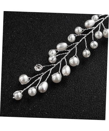 FRCOLOR bridal headpiece kids hair accessories flower hair accessories hair accessories for kids bridal headdress bridal comb bridal hair accessories issue card wedding white bride - Buy Online on GoSupps.com