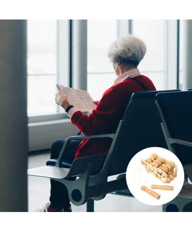 Healifty Handmade Wooden Body Massager - Back Roller for Muscle Relief | 1pc (Beige) - Buy Online on GoSupps.com