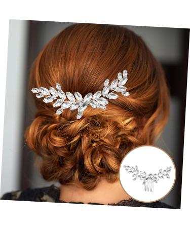 minkissy Hair Jewelry Hair Clips for Girls Hair Accessories for Bride Rhinestone Clips for Hair Bride Headpieces for Wedding Hair Side Comb European and American Diamond Hair Piece Women's - Buy Online on GoSupps.com