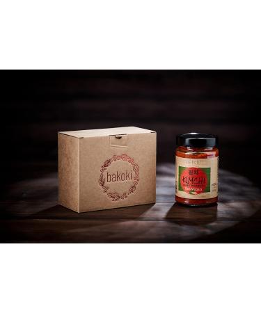 Bakoki Premium Hot Vegan Kimchi - Original Korean Recipe (2 x 300g) - Authentic & Delicious! - Buy Online on GoSupps.com