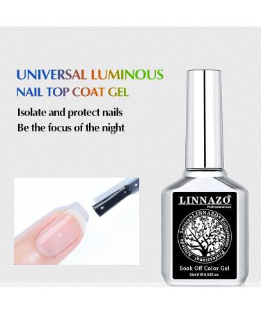 LOKFAR 2 Pcs Glow in the Dark Color Changing Neon Gel Nail Polish Set | UV LED Nail Gel Top Coat for DIY Manicure (15ml) - Buy Online on GoSupps.com