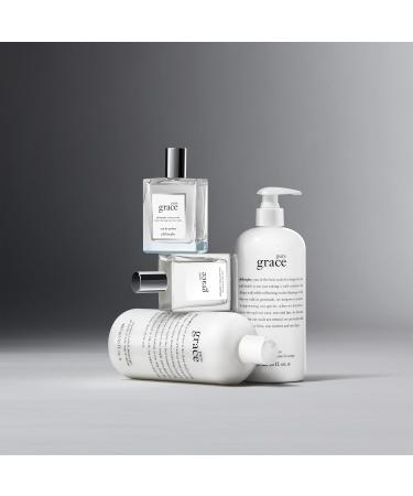 philosophy pure grace eau de parfum - crisp & clean women's perfume - with notes of water lily leafy greens & musk - luxury perfume for women - long lasting fragrance - 2 fl oz. - Buy Online on GoSupps.com