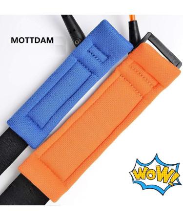 MOTTDAM 2 Pcs Anti Lost Wristband 1.5M Baby Safety Wrist Link Belt - Blue and Orange Walking Hand Strap for Child Toddler Kids - Buy Online on GoSupps.com