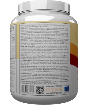Naughty Boy Poudre de prot ine de lactos rum avanc e 100 % pour la construction musculaire et la r cup ration avec un go t et une mixabilit optimaux. Faible teneur en sucre. Cr pes l' rable et - Buy Online on GoSupps.com