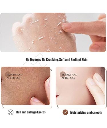 Exfoliante De Arroz Exfoliante De Arroz para El Cuerpo Exfoliante De Arroz para Aclarar La Piel Rice Plant Extract Exfoliating Gel (2Pcs) - Buy Online on GoSupps.com