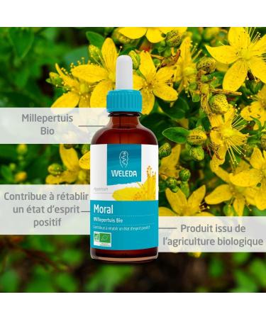 WELEDA - EPB St. John's Wort Bio - Morale - Natural Food Supplement - Helps restore a positive state of mind - Organic** - Vegan*** - 60 ml - Buy Online on GoSupps.com