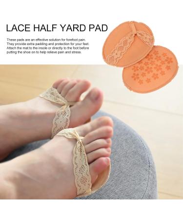 Healifty Non-Slip Forefoot Cushion Pads - 4 Pairs Half Size Toe Protectors for High Heels & Kids - Comfort for Women & Men - Buy Online on GoSupps.com