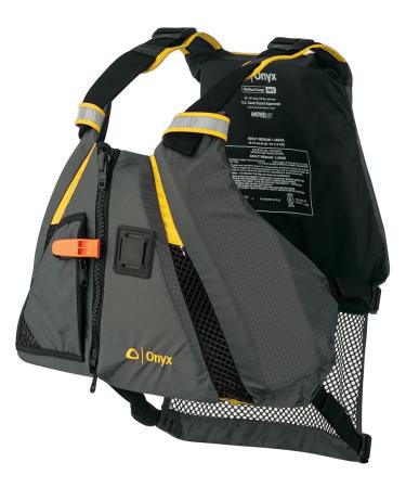 Onyx MoveVent Dynamic Paddle Sports CGA Life Vest Yellow Medium/Large