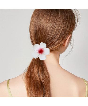 Hawaiian Luau Party Supplies - Red Leis Headband, Wristbands, Hair Clips, Bracelets & Barrettes - Buy Online on GoSupps.com