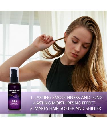 Anti Frizz Hair Serum Serum for Dry and Frizzy Hair Moisturizing and Nourishing Hair Oil Repair Treatment Heat Protection Frizz Control  - Buy Online on GoSupps.com