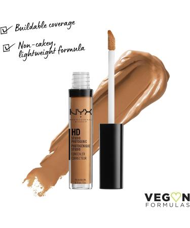 NYX Professional Makeup HD Concealer Wand - Nutmeg 08, 3g (Pack of 1) - Buy Online on GoSupps.com