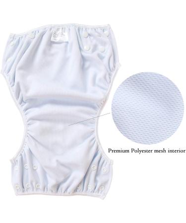 Teamoy 2 Baby Swimming Trunks - Adjustable & Washable - Cats+ Colorful Chevron - Perfect for Swimming Lessons or Holidays - Buy Online on GoSupps.com