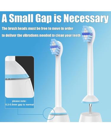 8-Way Compatible Spare Toothbrush Heads for Philips Sonicare Electric Toothbrush - Mini Brush Attachments for Adults & Kids - Buy Online on GoSupps.com