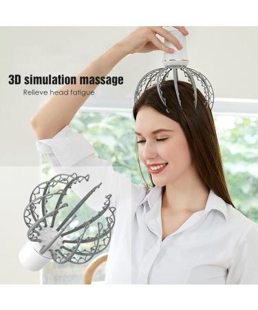 Portable Electrical Octopus Claw Massager | Battery-Operated Scalp Massager for Relaxation Tension Relief & Deep Sleep - Worldwide Shipping - Buy Online on GoSupps.com