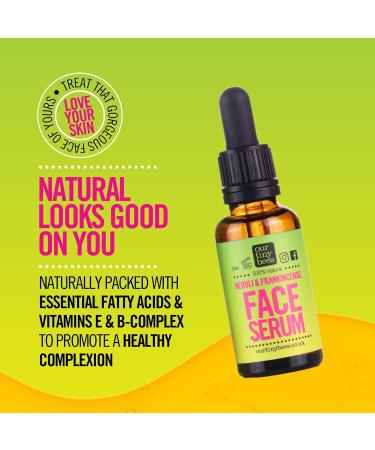 Neroli & Frankincense Anti-Ageing Face Serum 100% Natural Face Oil/Anti-Ageing Face Oil. Natural Face Oil. Frankincense oil for skin by Our Tiny Bees. - Buy Online on GoSupps.com