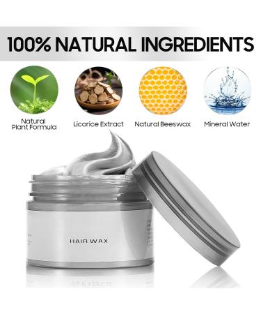 Temporary White Hair Color Wax | Instant Hairstyle Cream for Men Women & Kids | Easy Clean Disposable Hair Pomade for Cosplay & Parties - Buy Online on GoSupps.com