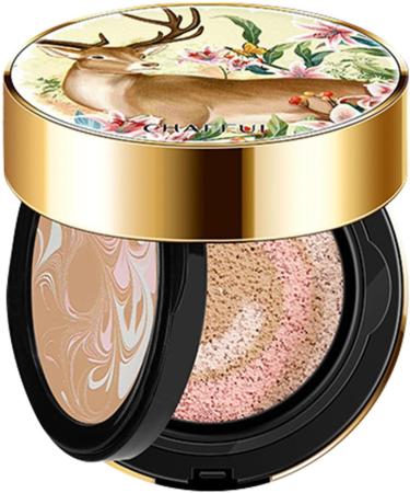 Foundation Cushion Moisturizing Foundation Concealer with Non-greasy Mirror Air Cushion - Daily Cosmetics for Home Work Travel Shopping Meeting Puchen - Buy Online on GoSupps.com