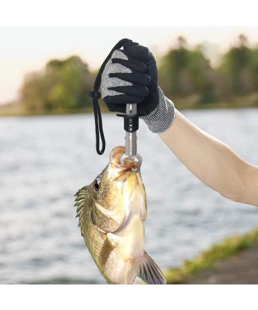 Dr.meter Aluminum Fishing Pliers | Saltwater Resistant Gear with Tungsten Carbide Cutters | Hook Remover, Fish Holder, Gripper & Gloves | Fishing Gifts for Men - Buy Online on GoSupps.com