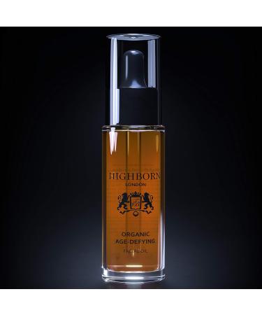 HighBorn London Organic Age-Defying Facial Oil - Anti Aging Facial Oil for Women w/Vitamin E Vitamin A Vitamin C & Pomegranate Seed Oil - Buy Online on GoSupps.com