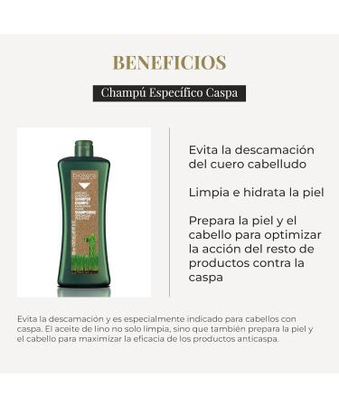 Biokera Natura Salerm Anti-Dandruff Shampoo Biokera Natura 1 L - Buy Online on GoSupps.com