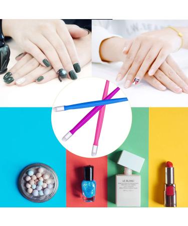 12-Piece Plastic Cuticle Pusher Set - Nail Art & Manicure Tools for Home & Salon - Buy Online on GoSupps.com