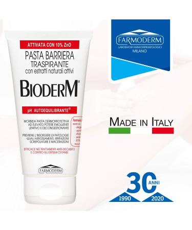 Bioderm Barrier Paste with Zinc Oxide - 30ml Calming Skin Care for Toddlers Babies & Seniors | High Protection for Diaper Rash Relief - Buy Online on GoSupps.com