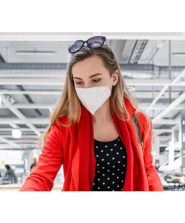Buy Leikang FFP2 Respirator Mask - White FACE MASK LK-008 (20 Pack) - International Shipping Available - Buy Online on GoSupps.com