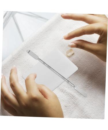 FOMIYES Palette de M lange en Acier Inoxydable 1 Pi ce Grosse Multifonctionnelle pour Outil de Maquillage Solide Usage Nail Art et Fond de Teint avec Spatule - Buy Online on GoSupps.com