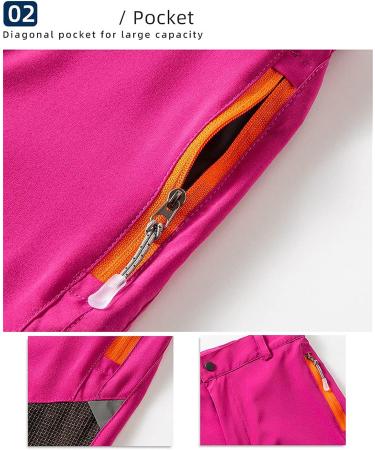 HARGLESMAN Kids' Waterproof Cargo Pants - Pink, 7 Years - Buy Online on GoSupps.com