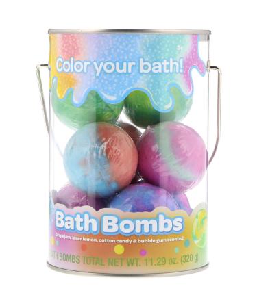 Crayola Color Your Bath Bucket Bomb Multicolored Lemon 11.29 Oz 8 Count