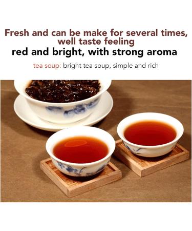 70g Yunnan Pu Erh Tea Chinese Puer Tea Dry Loose Leaves Tea Mellow Fragrance Tea for Morning Afternoon Parties Tea Drink Teahouse - Buy Online on GoSupps.com